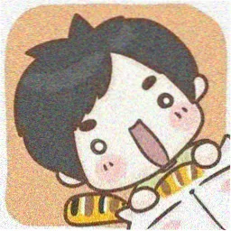 读者头像，水墨笔触